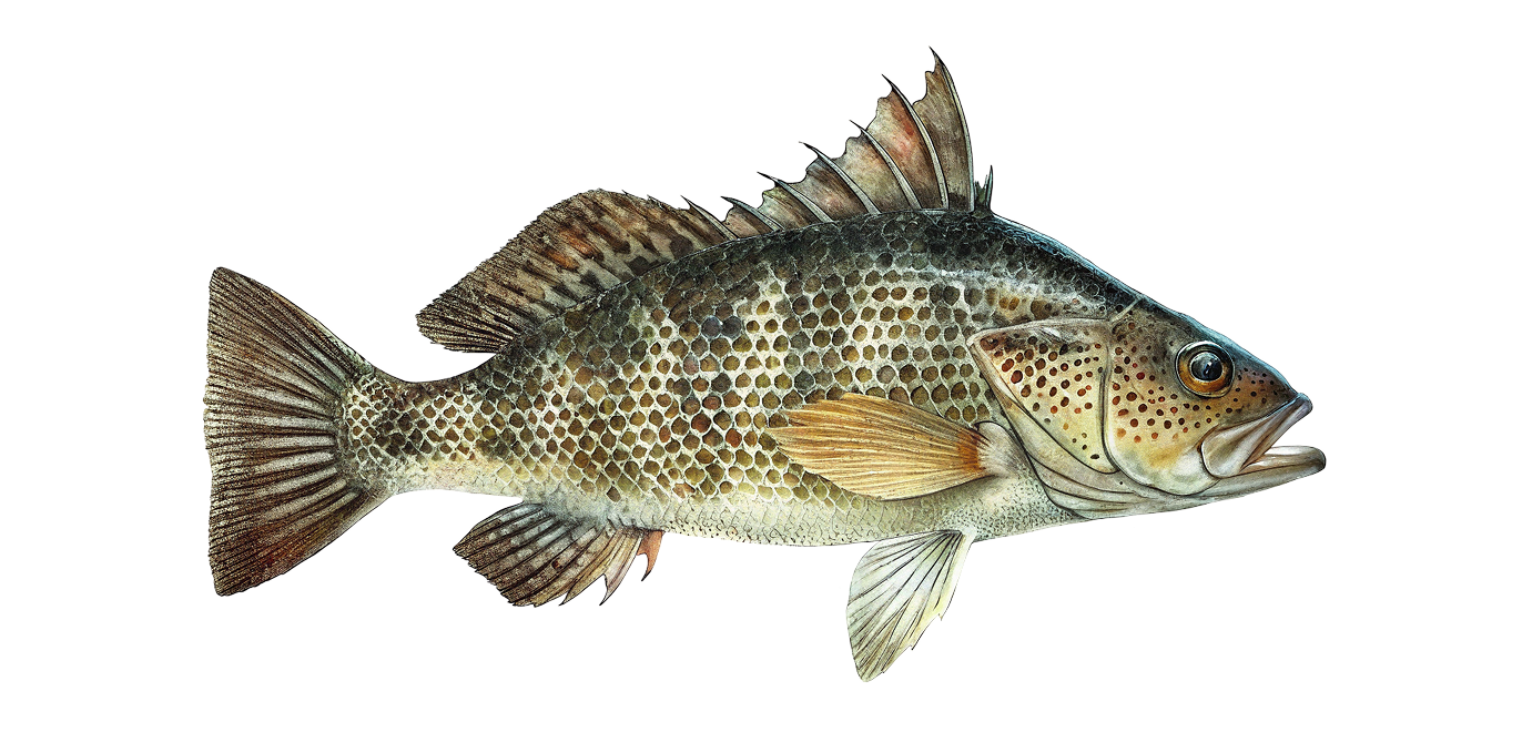 Spotted sand bass