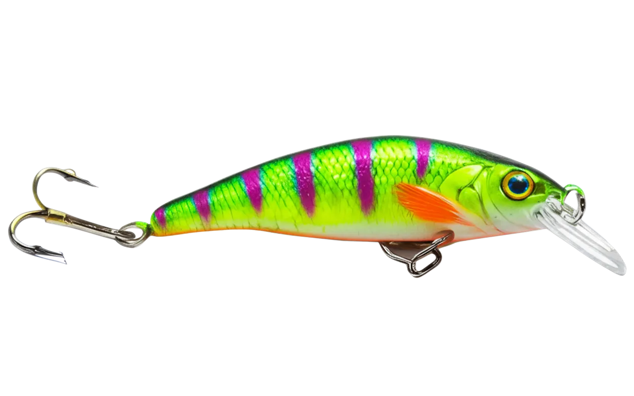 neon trolling lures reflective